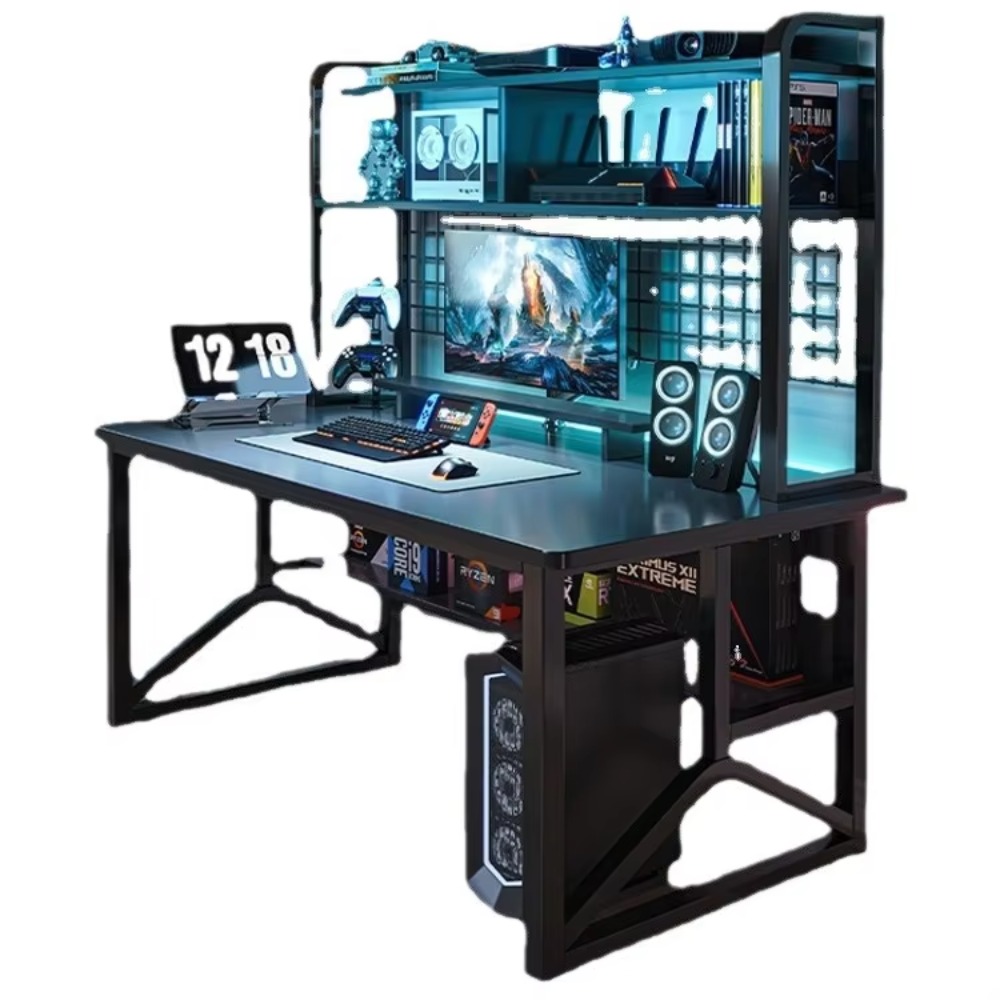 Esports Gaming School - Nowoczesne, wytrzymałe biurko gamingowe Esports z