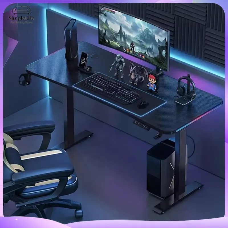 Esports Gaming School - Luksusowe elektryczne biurko gamingowe z regulacją