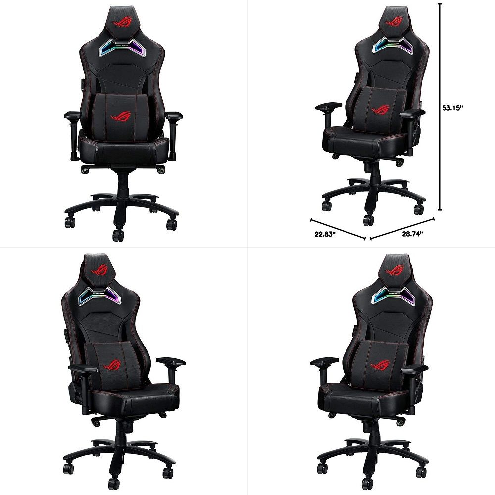 Rgb Gaming Chair - Krzesło gamingowe ROG Chariot RGB z