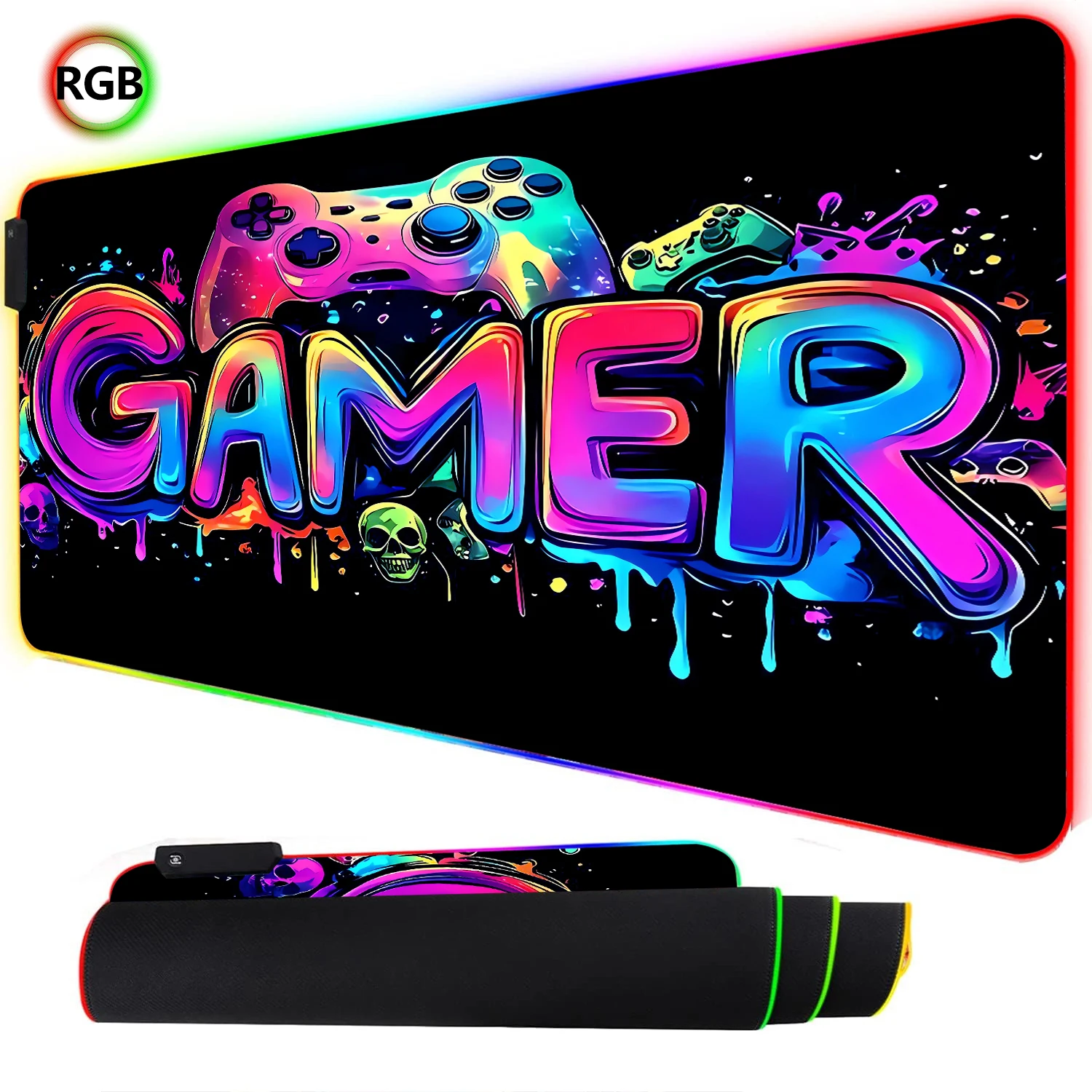 Esports Gaming Stocks - RGB Neonowy kontroler do gier Art