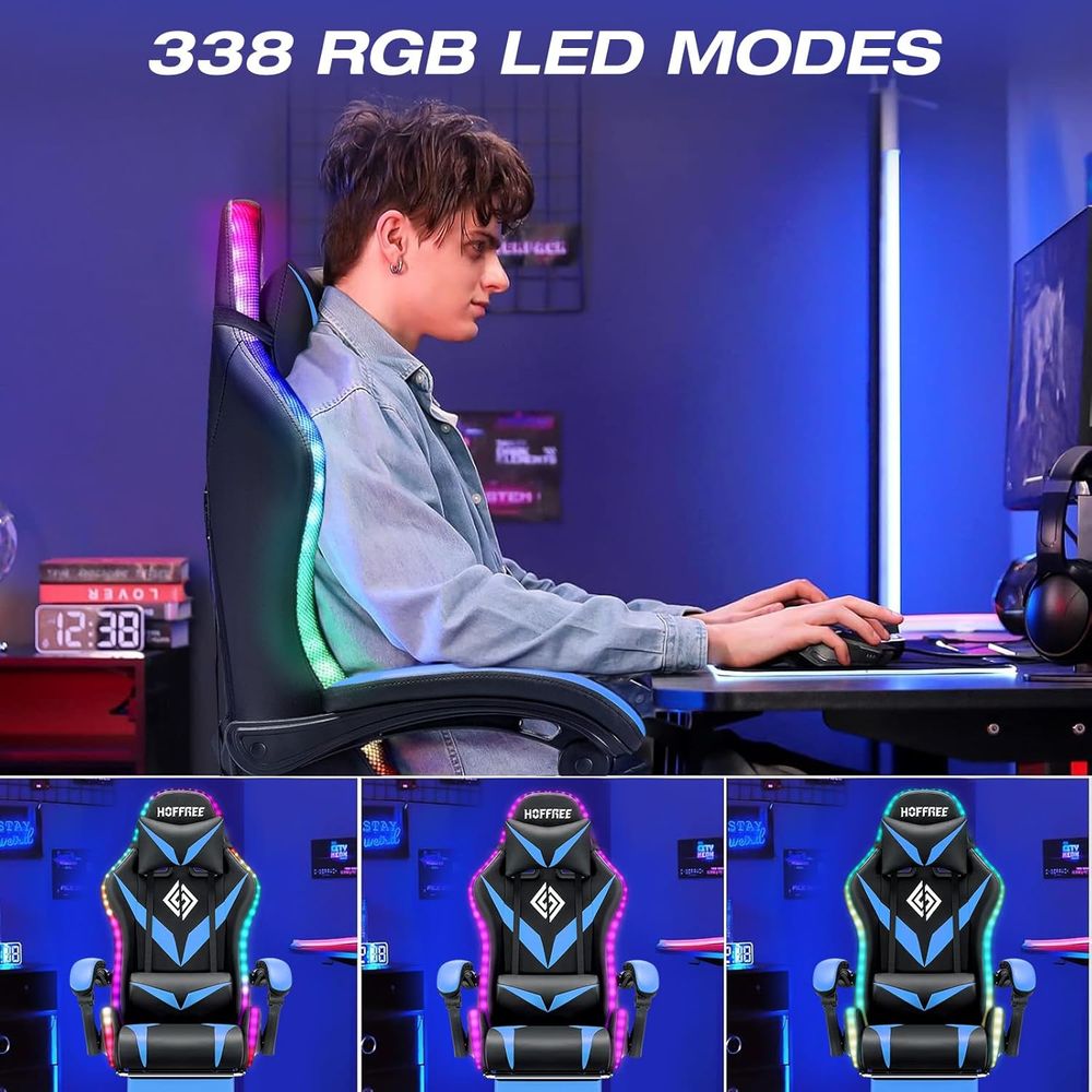 Krzesło gamingowe RGB z masaże – Rgb Gaming Chair recenzja i cena