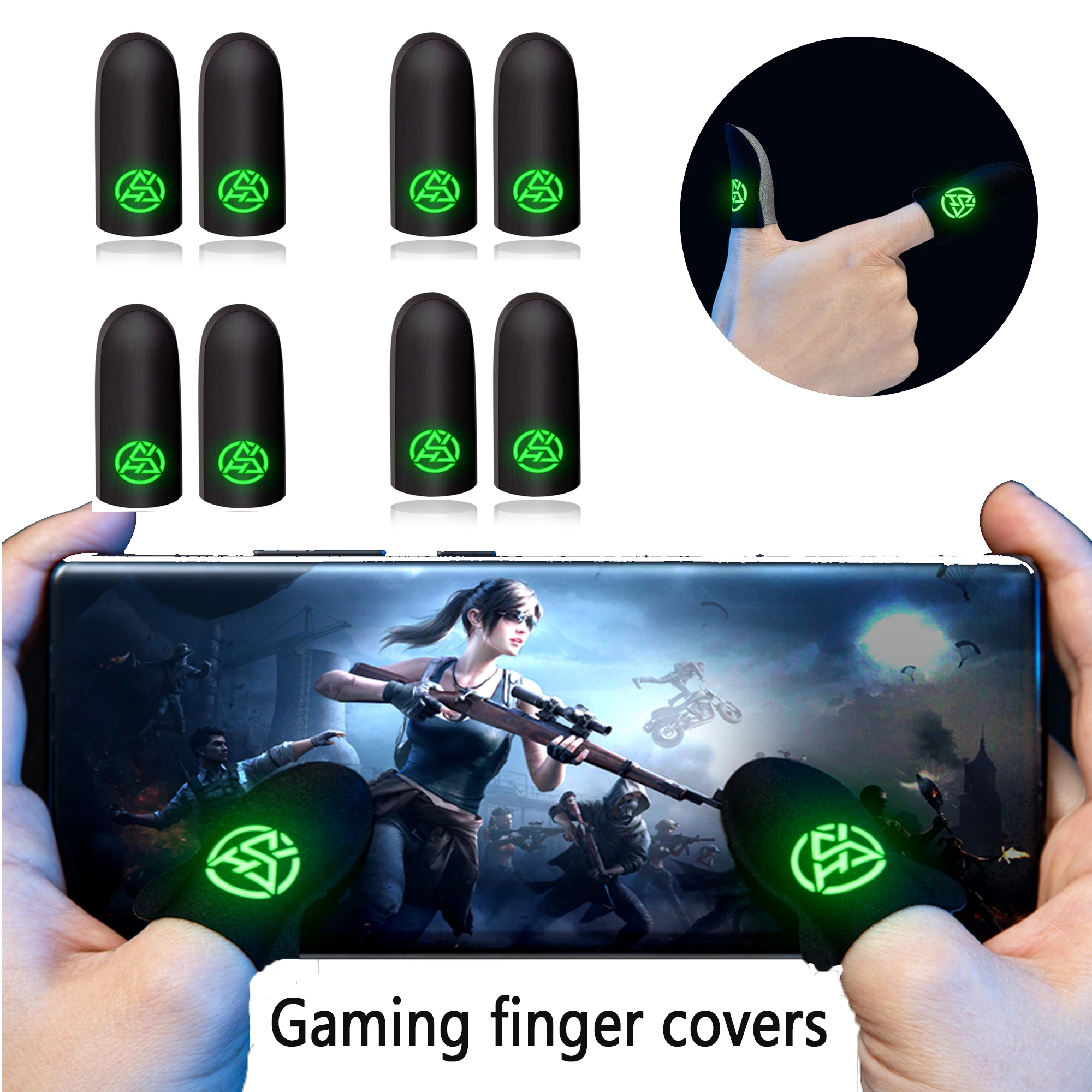 6 szt. Rękawiczki na palce do  – Esports Gaming Gloves recenzja i cena