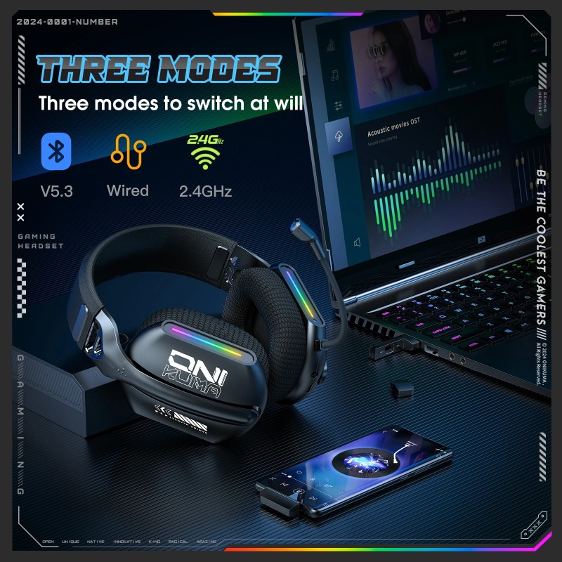 Bezprzewodowy zestaw słuchawko – Esports Wireless Gaming Headset recenzja i cena