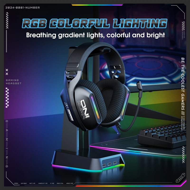Bezprzewodowy zestaw słuchawko – Esports Wireless Gaming Headset recenzja i cena