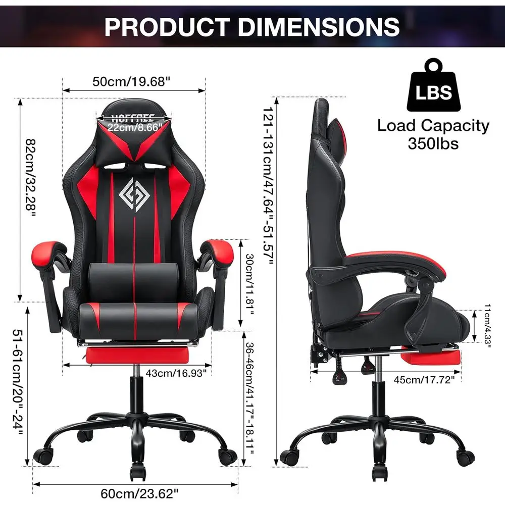 Ergonomiczne krzesło gamingowe – Rgb Gaming Chair recenzja i cena