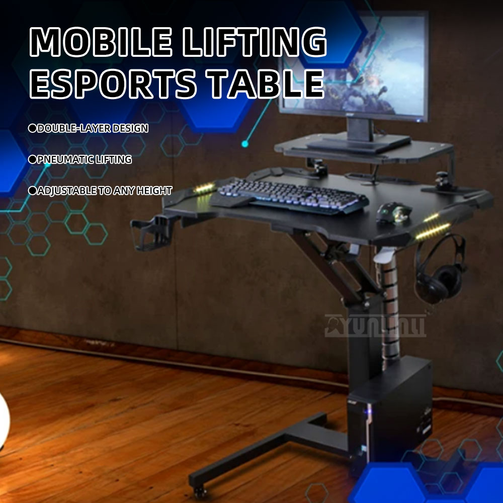 Stół do e-sportu z regulacją w – Esports Gaming School recenzja i cena