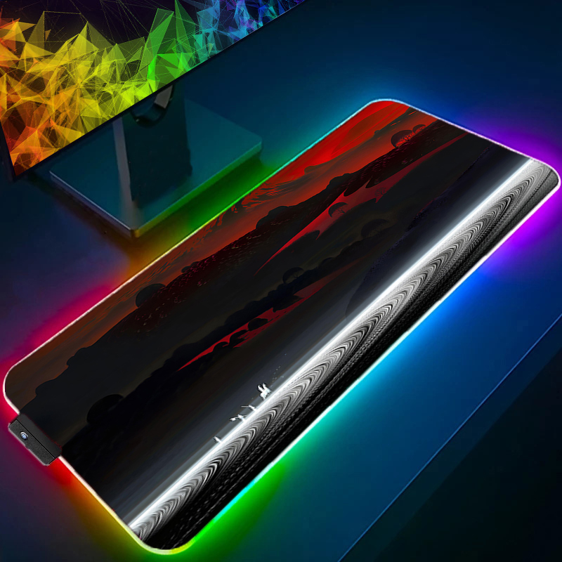 Podkładka pod mysz LED RGB, ró – Mouse Pad Extended Rgb recenzja i cena