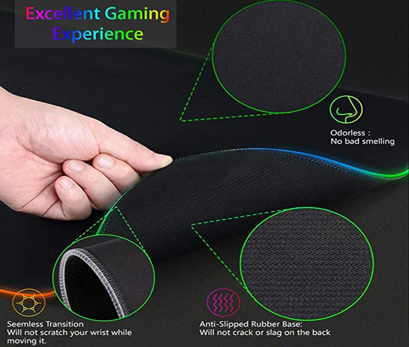 Podkładki gamingowe RGB XXL HD – Mouse Pad Extended Rgb recenzja i cena