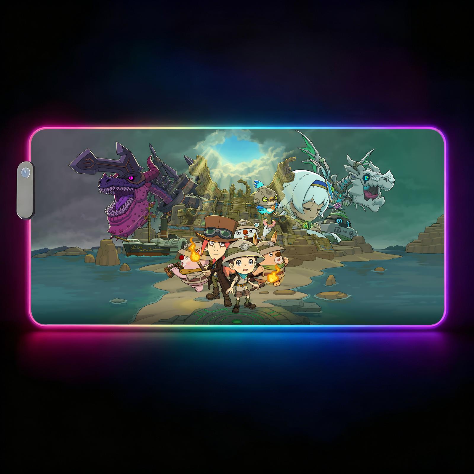 Duża podkładka pod mysz do gie – Mouse Pad Extended Rgb recenzja i cena
