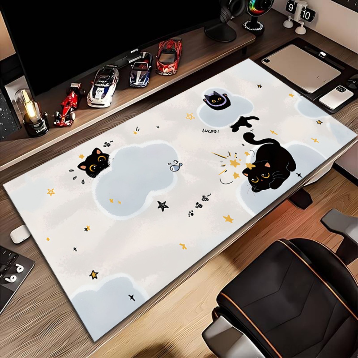 Gumowa, gładka podkładka pod m – Esports Gaming School recenzja i cena