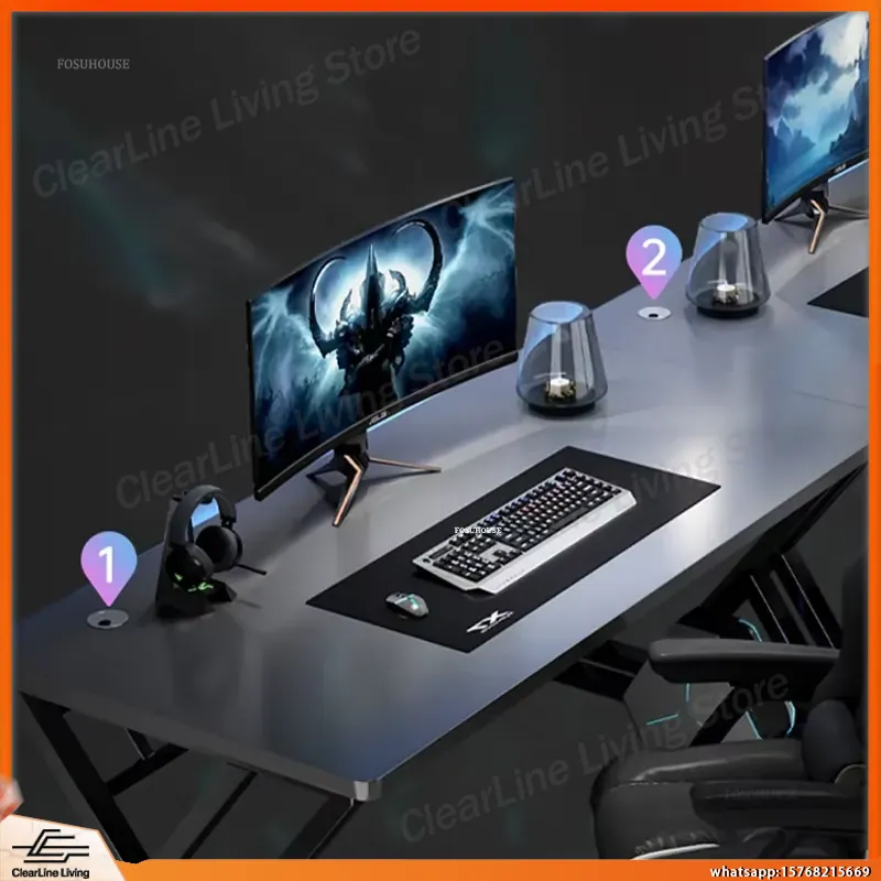 Dwuosobowe biurko komputerowe, – Esports Gaming School recenzja i cena